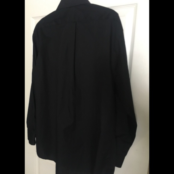 Good Looking Assertive Black Dress Shirt - Picture 4 of 7